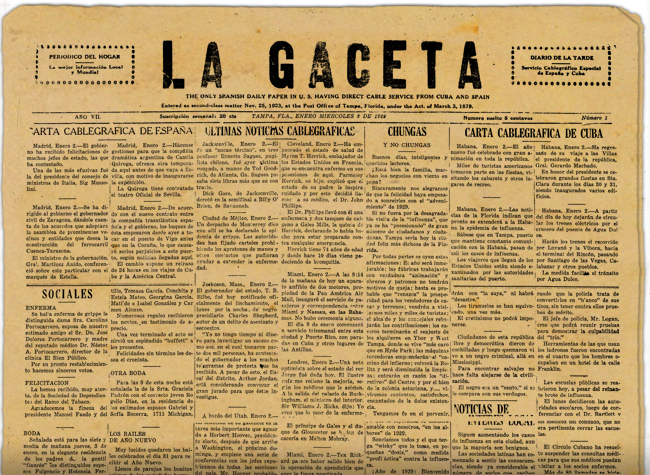 La Gaceta 1929