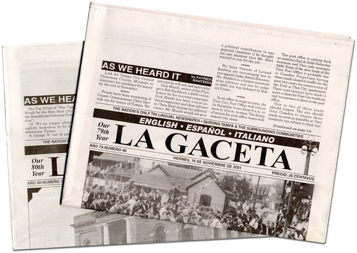 La Gaceta newspapers